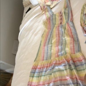 Urban Outfitters Rainbow Sundress